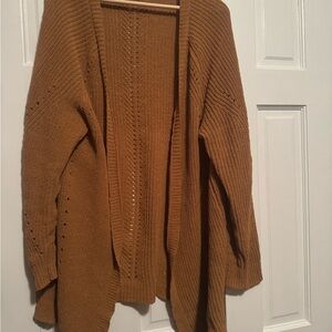 Women's Yellow Knit Sweater Size XL